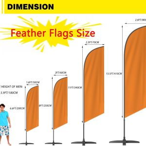 Custom Feather Flags for Business Outside