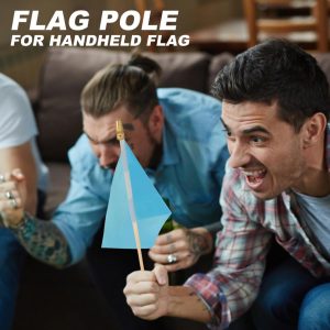 Flag Pole for Handheld Wood Flagpoles