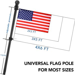 Flag Pole for Outside House