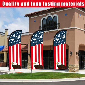 American Glory Eagle Feather Banner
