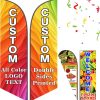 Custom Feather Flags for Business Outside