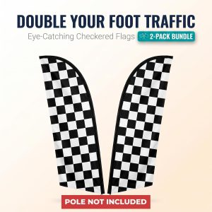 Checkered Flag Banner