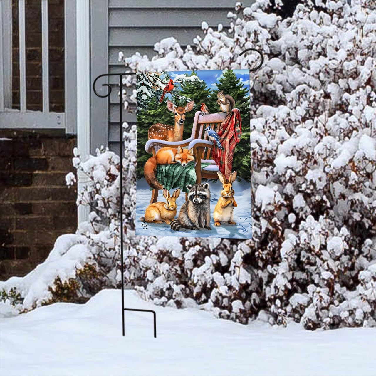 Winter Garden Flag