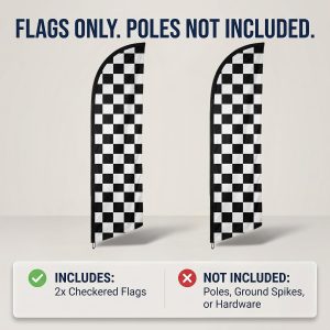 Checkered Flag Banner