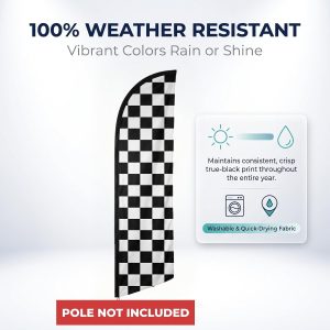 Checkered Flag Banner
