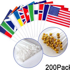 Small Mini Hand Held Stick Flag