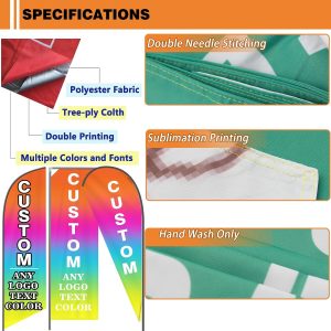 Custom Feather Flags for Business Outside