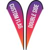 Personalized Feather Banner Flags with Logo Text