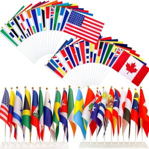 Small Mini Hand Held Stick Flag