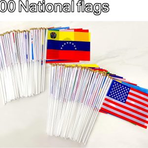 Small Mini Hand Held Stick Flag