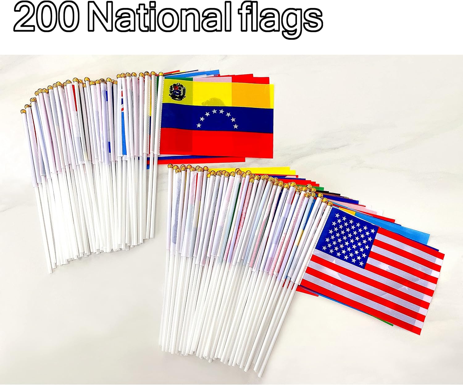Small Mini Hand Held Stick Flag