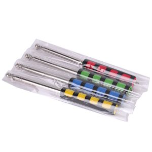 Telescopic Handheld Flagpoles with Clips Portable