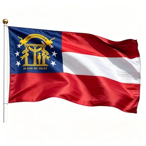 Printed Georgia State Flags
