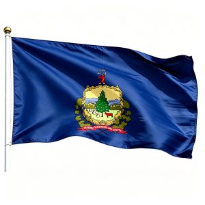 Printed Vermont State Flags
