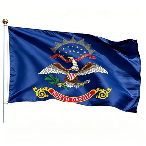 Printed North Dakota State Flags
