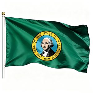 Printed Washington State Flags