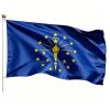 Printed Indiana State Flags