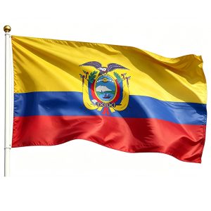 Ecuador Flag 3×5 Ft Printed