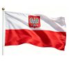 Poland Flag With Eagle Coat of Arms 3×5 Ft Printed