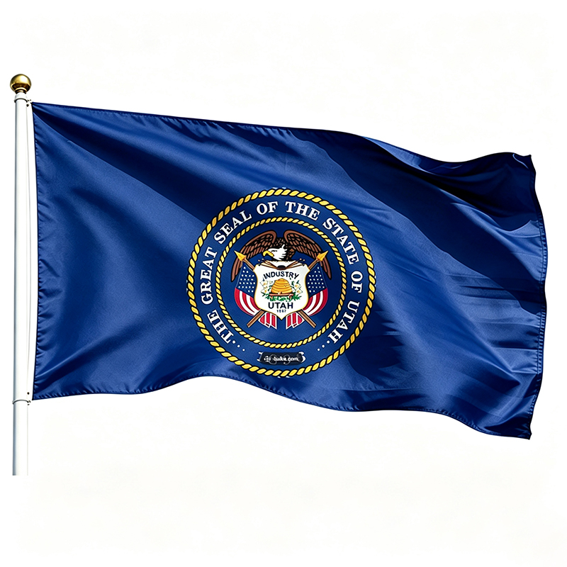 Printed Utah State Flags