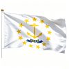 Printed Rhode Island State Flags