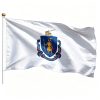 Printed Massachusetts State Flags